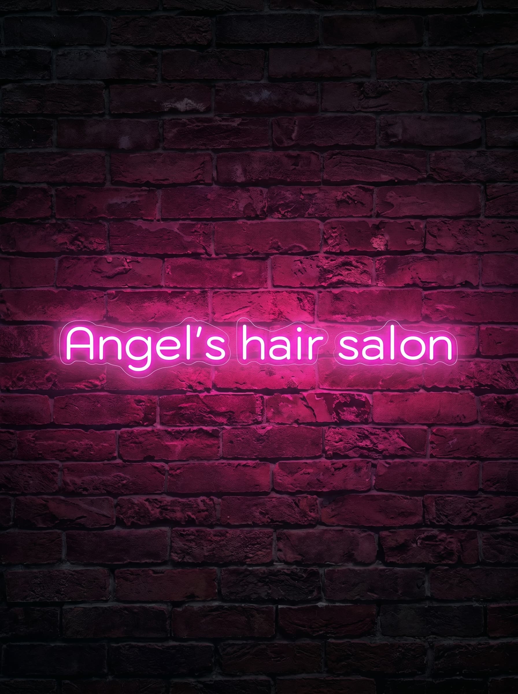 Custom Neon: Angel's hair sa...