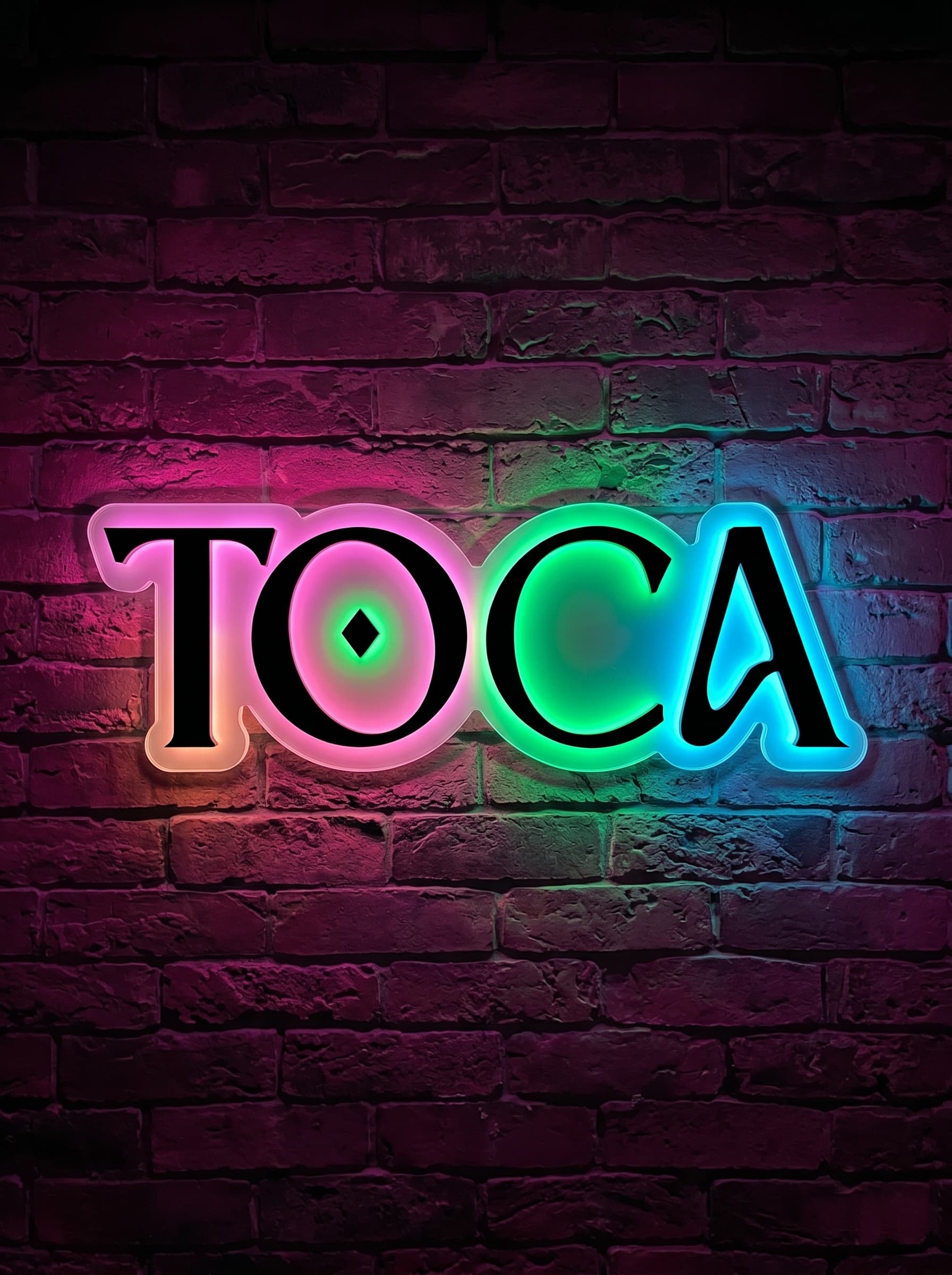TOCA Outdoor Sign